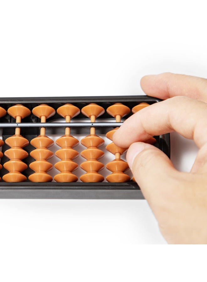 Black long Di fang Digital Standard Abacus-17.8 cm-Professional 11-Column Soroban Calculator (Functional and Educational Tool) - Image 4