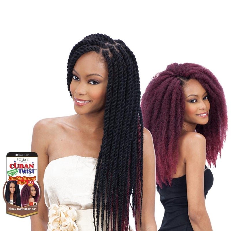 milkyway Freetress Equal Synthetic Hair Braids Havana Twist Style Cuban Twist 16 4
