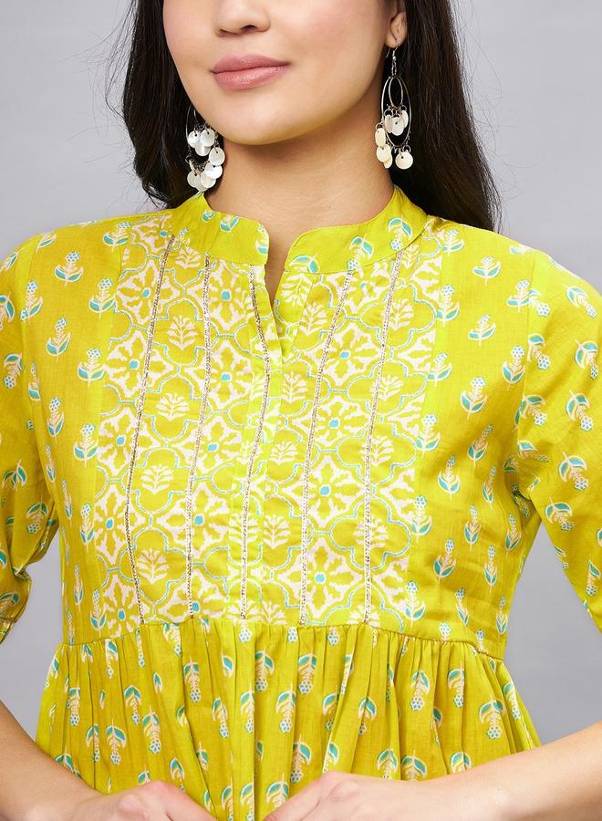 WineRed بلوزة مطبوعة بأكمام ثلاثة أرباع - Image 5
