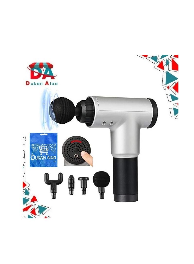 مسدس مساج  لتدليك العضلات   - اسود + شنطة دكان علاء - Image 1