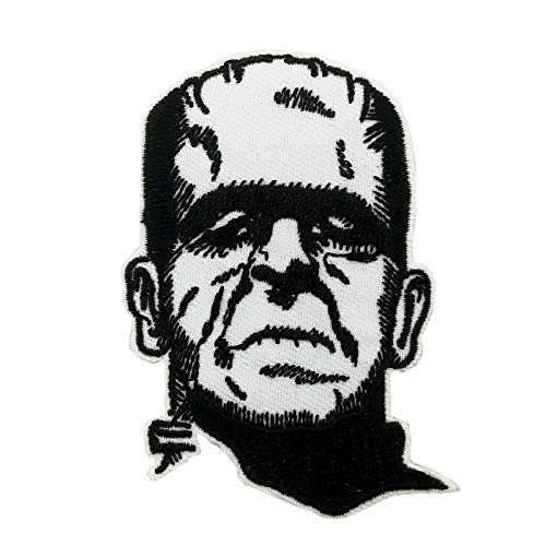 CutePatch 3 Frankenstein Monster Embroidered Iron on Patch Holloween Horror Creative Gift