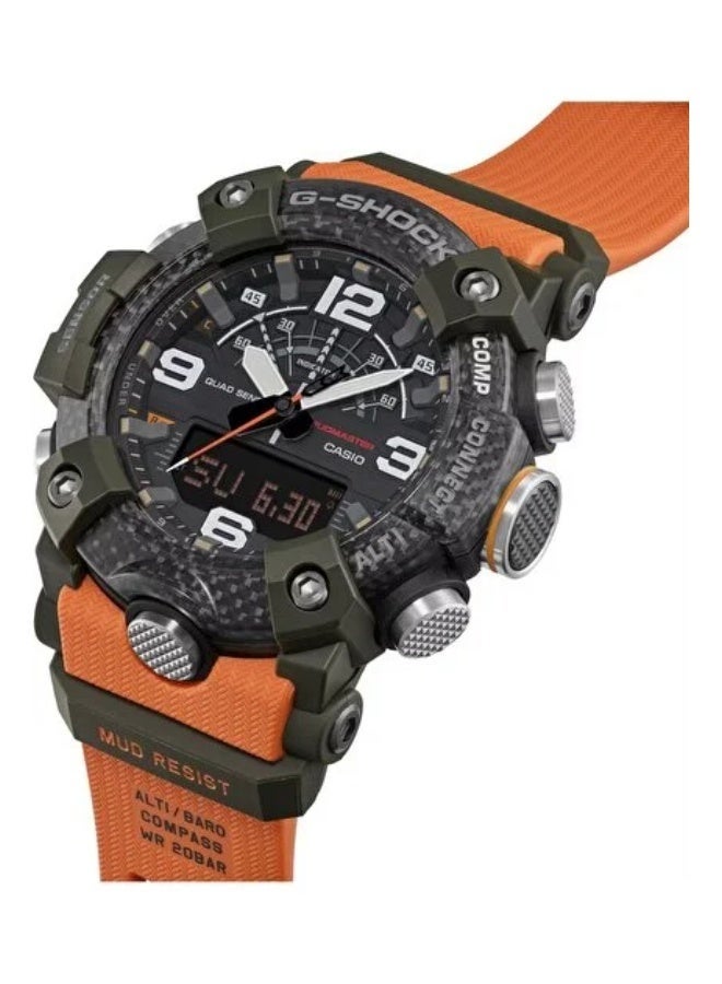 جي شوك ساعة كاسيو G-Shock GG-B100X-1A9DR Mudmaster للرجال، تناظرية ورقمية، كوارتز - Image 2