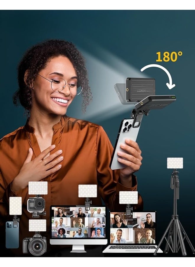 Phone Selfie Illuminator – 120 LED Clip-On Light with 3000mAh Rechargeable Battery for Mobile Photography and Video - Image 3