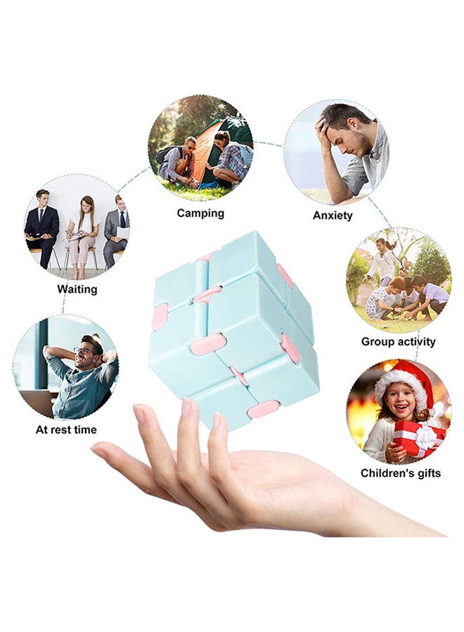 Kidle Decompression Stress Relieve Infinity Cube Toy 4x4x4cm - Image 3