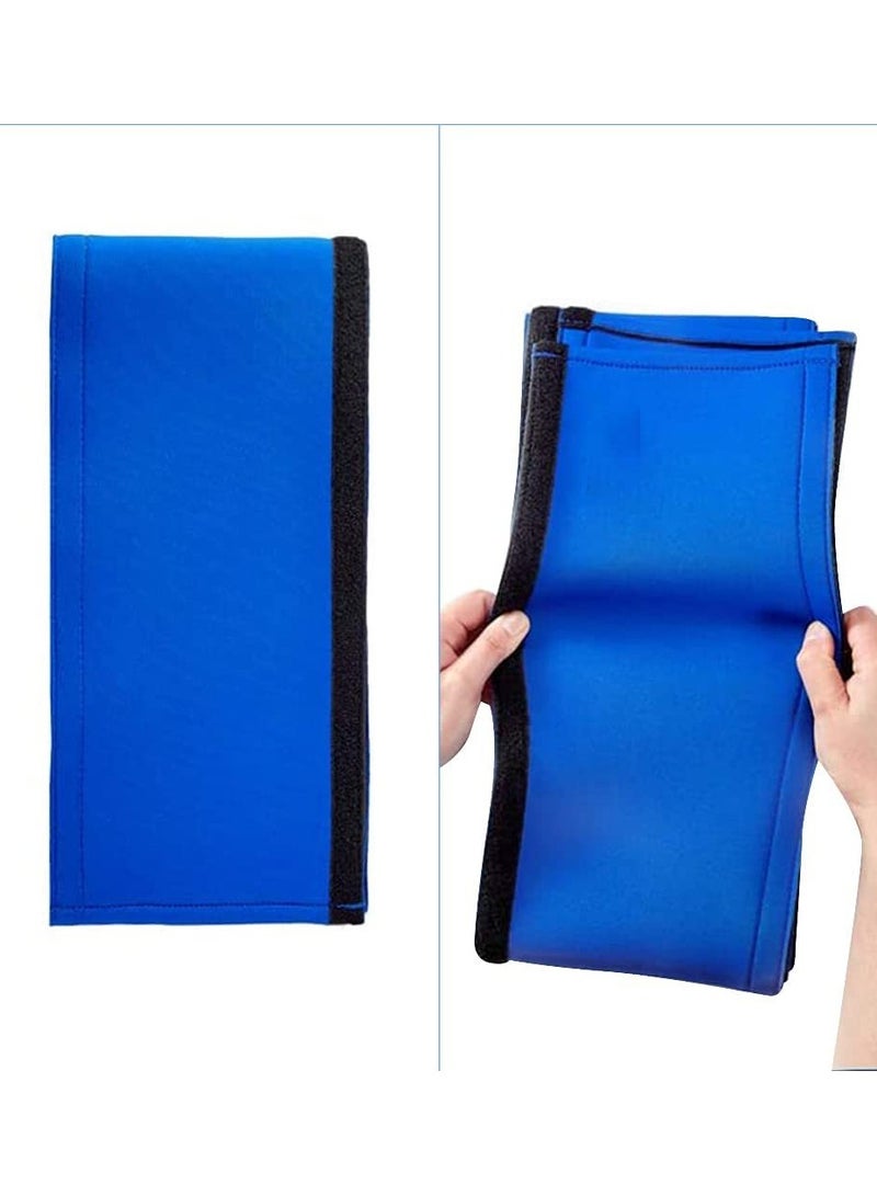 Non-Slip Pool Hand Rail Cover 4ft Blue Velcro Grip for Enhanced Safety and Support at the Poolside - Image 1