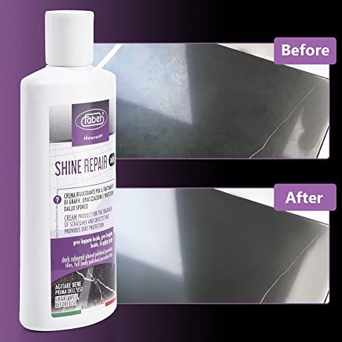 FABER Floor Shine Repair - Premium Floor Polishing Cream for Scratches & Defects, Re- Polishes, and Protects from Dirt - Perfect for Colored Glazed & Full Body Polished Porcelain Tiles, Pro & Home Use - Image 4