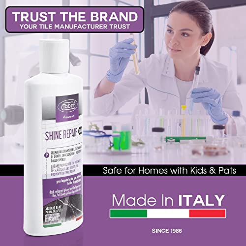 FABER Floor Shine Repair - Premium Floor Polishing Cream for Scratches & Defects, Re- Polishes, and Protects from Dirt - Perfect for Colored Glazed & Full Body Polished Porcelain Tiles, Pro & Home Use - Image 3