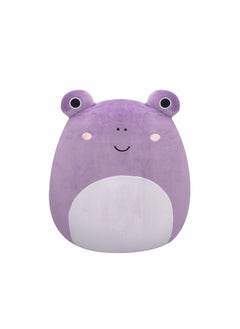 Squishmallows 16 inch Large Plush Philomena Purple Toad with Purple Belly Officially Licensed Kellytoy Plush Toy Colorful Soft Gift for Kids Girls & Boys Washable Squishy Stuff Toy Multicolor All Age  - Image 1