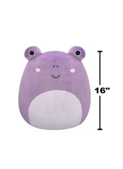 Squishmallows 16 inch Large Plush Philomena Purple Toad with Purple Belly Officially Licensed Kellytoy Plush Toy Colorful Soft Gift for Kids Girls & Boys Washable Squishy Stuff Toy Multicolor All Age  - Image 5