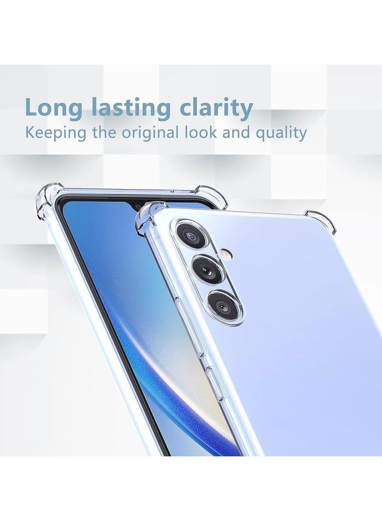 Samsung Galaxy A25 Clear Case Cover Soft Slim fit TPU Case Light weight Back Cover Designed For Samsung Galaxy A25 - Image 2