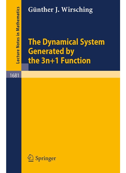 The Dynamical System Generated by the 3n+1 Function