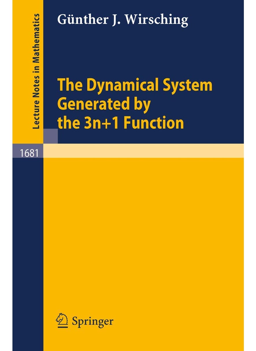 The Dynamical System Generated by the 3n+1 Function 