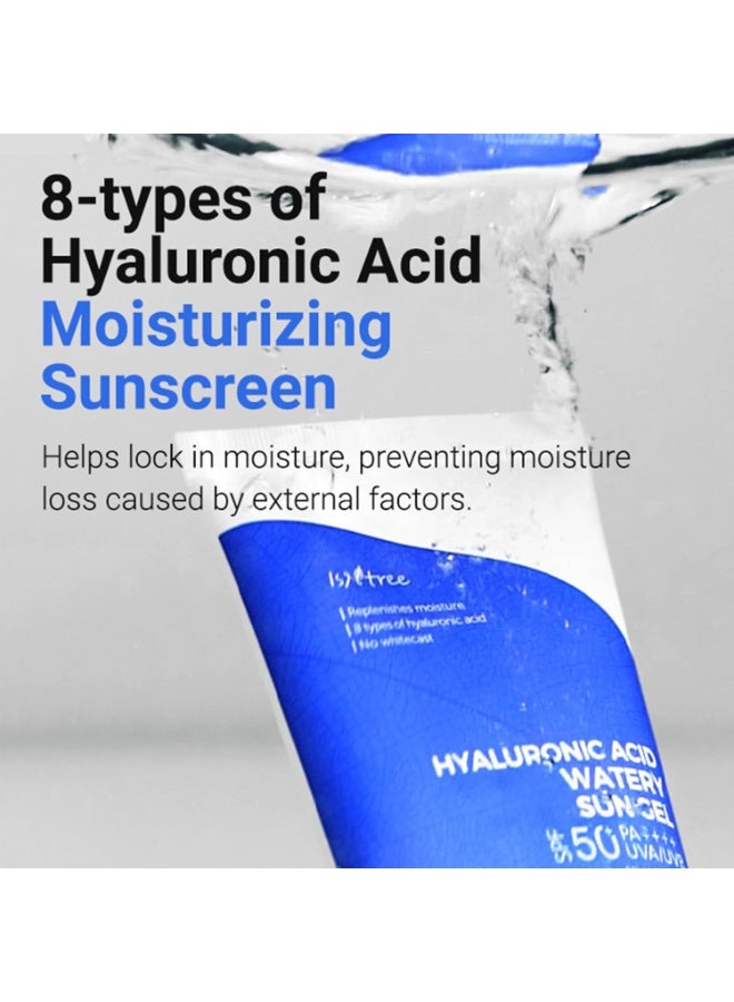 IsNtree HYALURONIC ACID WATERY SUN GEL - Image 5