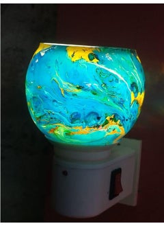 SHREE HANS CREATION SHREE HANS CREATION Ceramic Kapur Dani Electrical Camphor Diffuser Home Fragrance Oil Burner Aroma Night Lamp Pcs1 Ram MandirU 