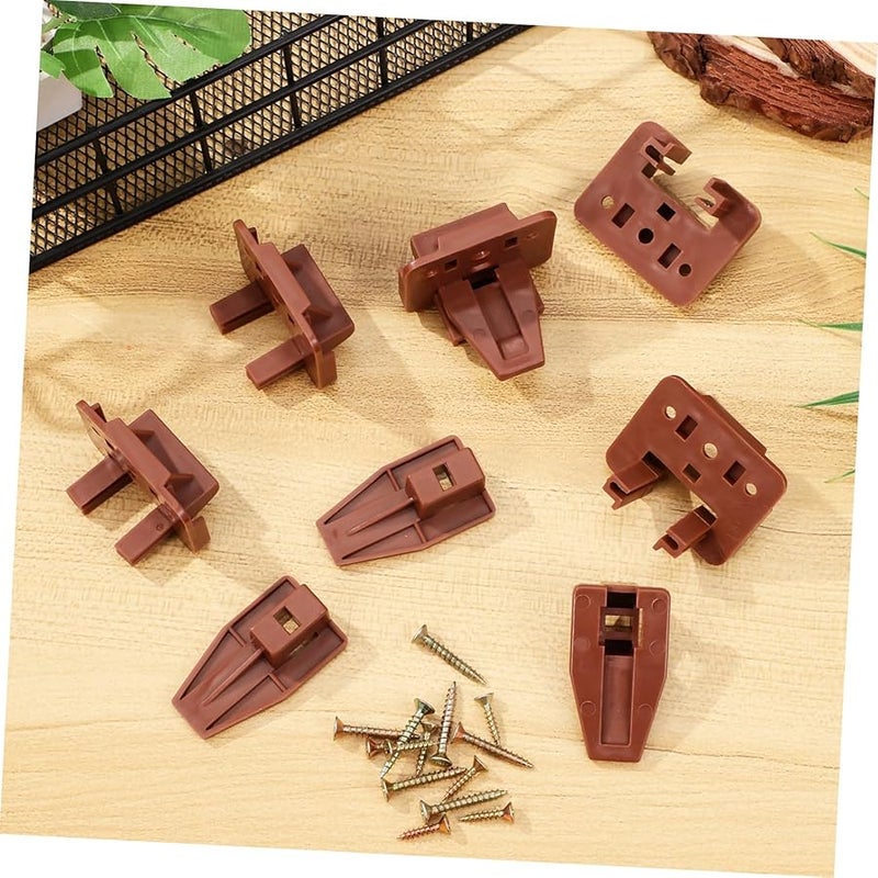 2 Inch Drawer Slides Kit with Screws and Screwdriver for Smooth Sliding Easy Installation Dressers Cabinets - Image 5