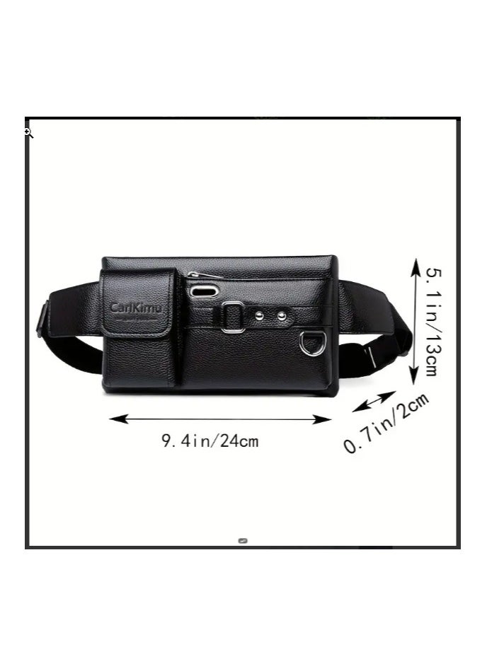 Generic - A Cross-Body Bag made of High-Quality Leather With 3 Main Pockets, large, medium and small, 24 x 13 Cm, For Going out, on Trips and Travel - Image 1
