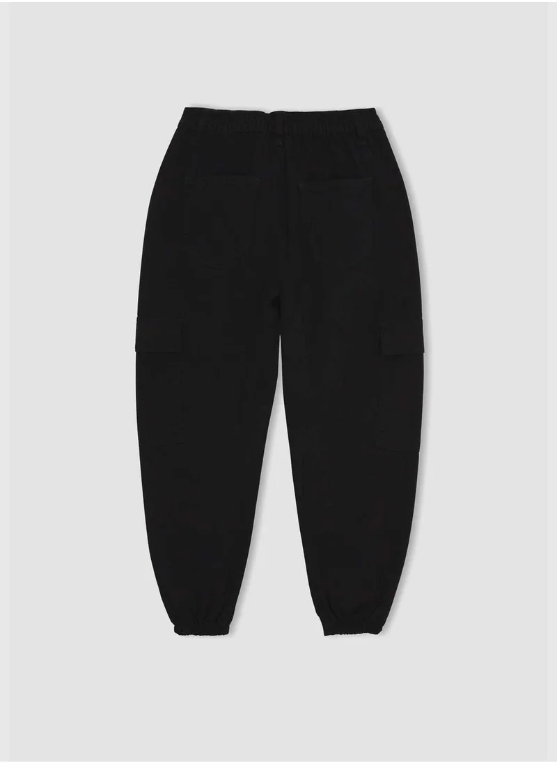 DeFacto Standard Fit Cargo Pocket Chinos