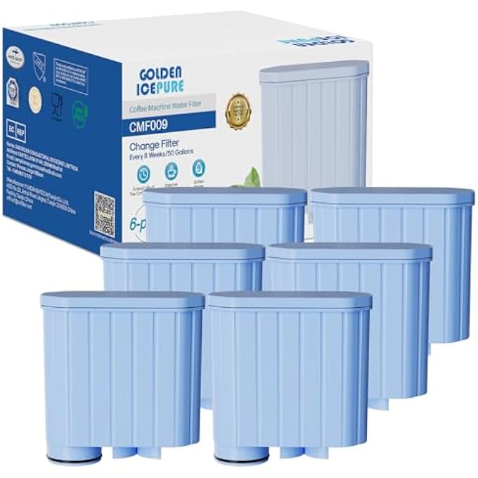 GOLDEN ICEPURE Water Filter Coffee Machine For Philips Aqua Clean Filter And Saeco Aqua Clean Water Filter Ca690310 Ca690322 Ca6903 Pack Of 6 - Image 2
