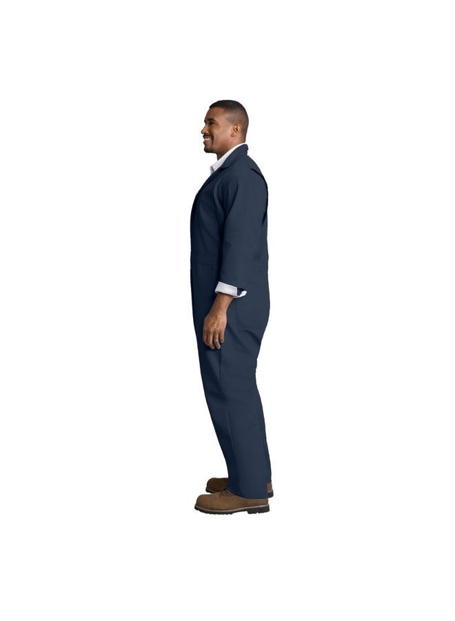 Red Kap Men's Twill Action Back Coverall with Chest Pockets Work Utility, Navy, 48 - Image 5
