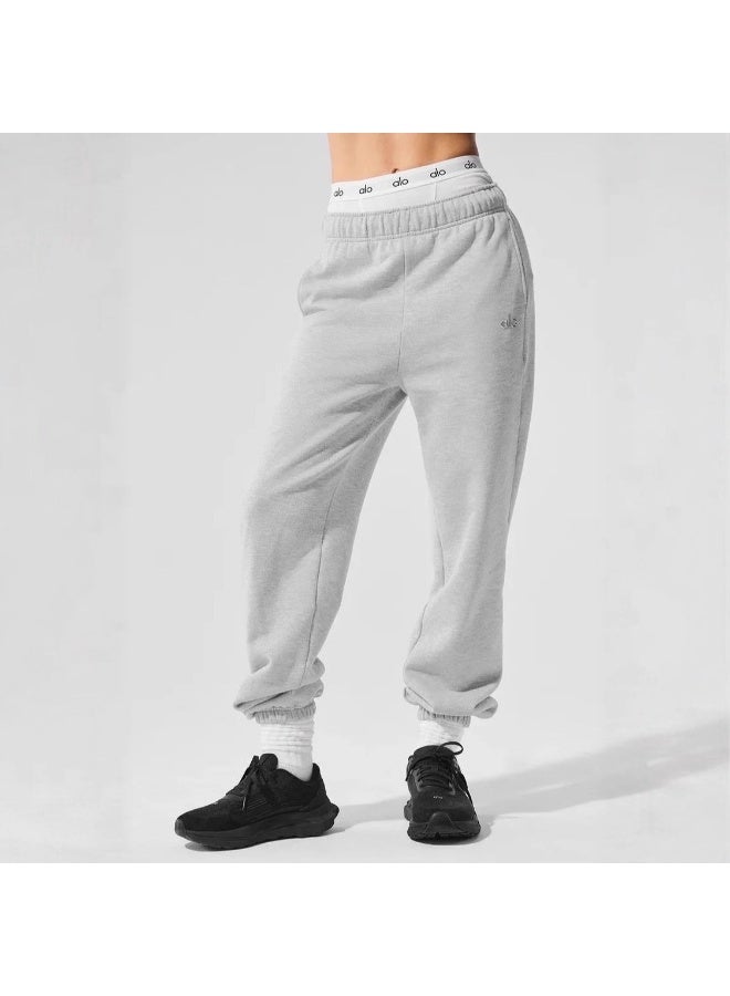 Alo Yoga Loose Ankle-Length Sporty Casual Comfortable Pants