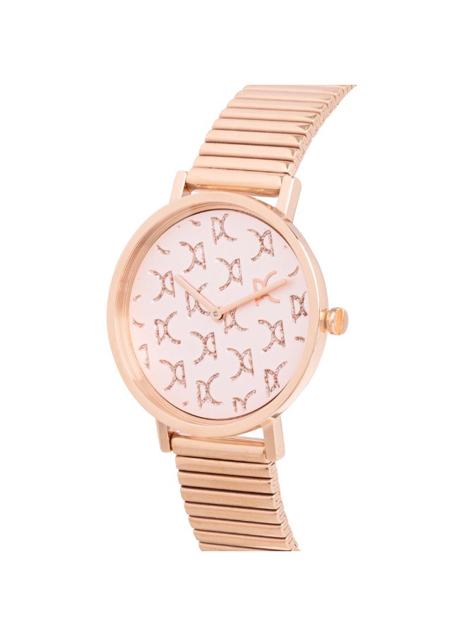 PIERRE CARDIN Women's Watch with Rose Gold Metal Case and Rose Gold Metal Band - Image 2