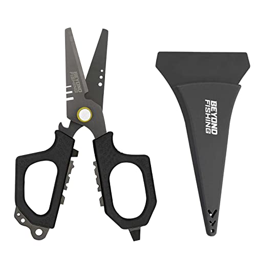 Beyond Braid Beyond Fishing 6.5" Pro Shears (Black) - Image 1