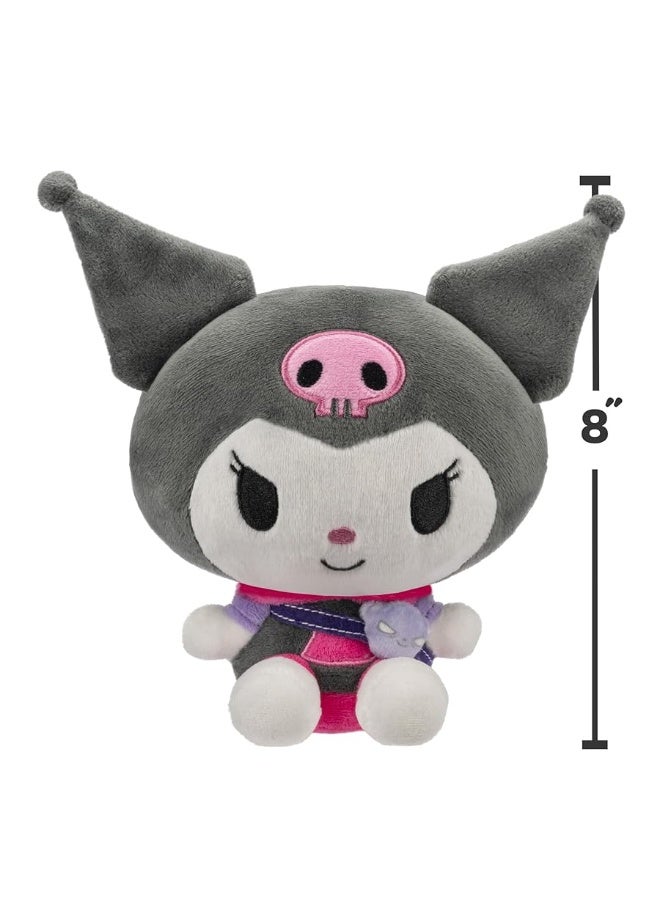 Hello Kitty Hello Kitty Kuromi Series 1 Plush - Hoodie Fashion and Bestie Accessory - Officially Licensed Sanrio Product from Jazwares  - Image 2