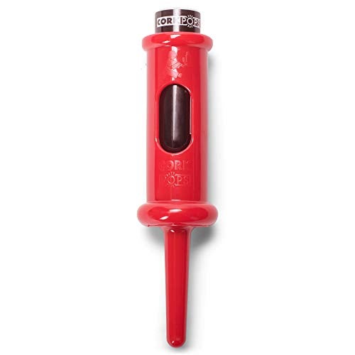 Cork Pops Red 6.5 Inch Original Wine Bottle Opener - Image 2