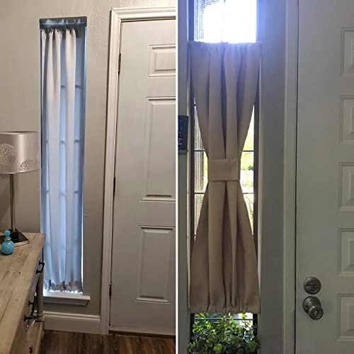 KXLife 6 Pack Smallest Spring Tension Curtain Rod 5.25 to 7.5 Inch, Mini Thin Tension Rod No Drill for Narrow Window, Cupboard Dividers, White - Image 5