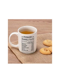 SHOP NEW ARRIVALS Best Husband Ever Gifts Coffee Mug, Valentines Day Gift for Husband, Birthday Gifts from Wife for Husband, Nutrition Facts Mugs.  - Image 2