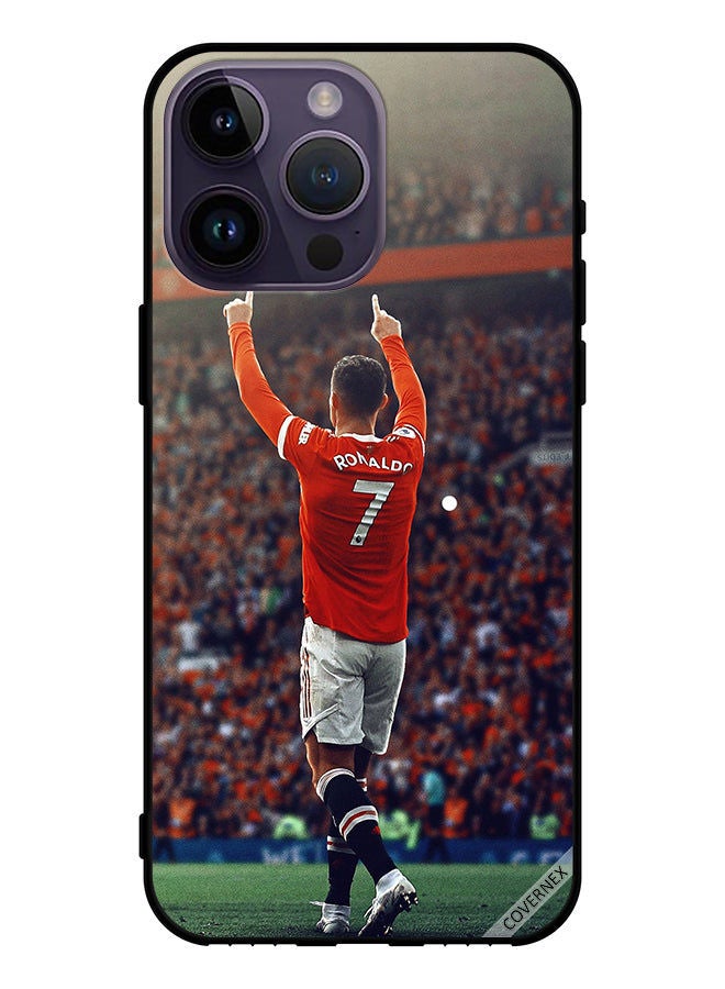 Covernex Protective Case Cover For Apple iPhone 14 Pro Max Cr7 Ronaldo Portrait  - Image 1