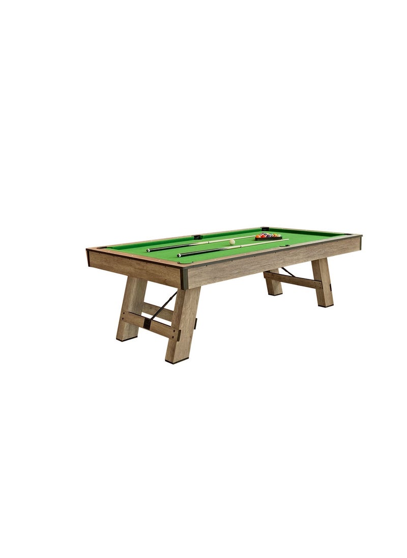Generic - 3 in 1 8ft Pool Billiard Table + HouseholdTable Tennis Table + meeting or dining table MultiEunction Game Table - Image 1
