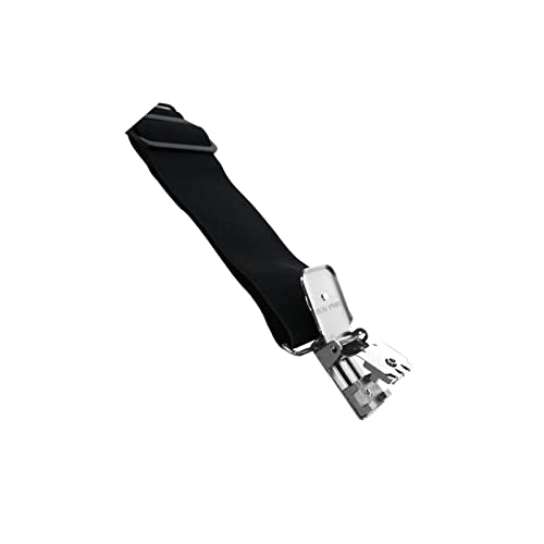GARGOYLE BELLS Adjustable Boot Clips for Motorcycle, Sliver Boot Straps Elastic Pant Keeper for Men & Women, Pant Waist Tightener for Riding - Image 4