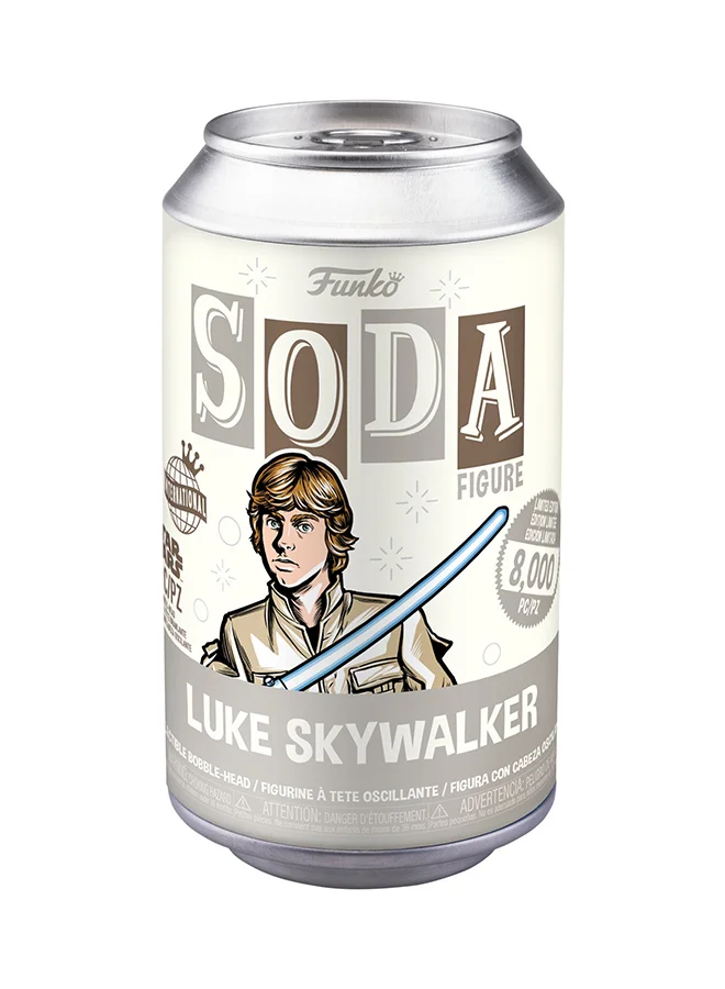 Funko Vinyl SODA Star Wars - Luke Skywalker w/chase, Collectible Action Vinyl Figure - 61658