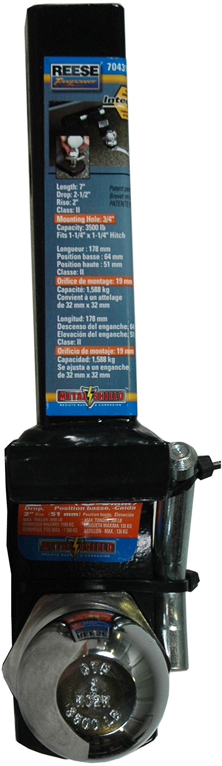 Reese Towpower 7043100 2-1/2" Class II Interlock Starter Kit - Image 2