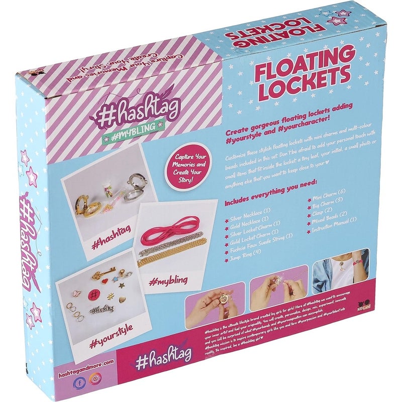 هاشتاج صناعة الأسورة و القلائد علي هيئة الأقفال 23 قطعة - HTMB2105 - Image 3