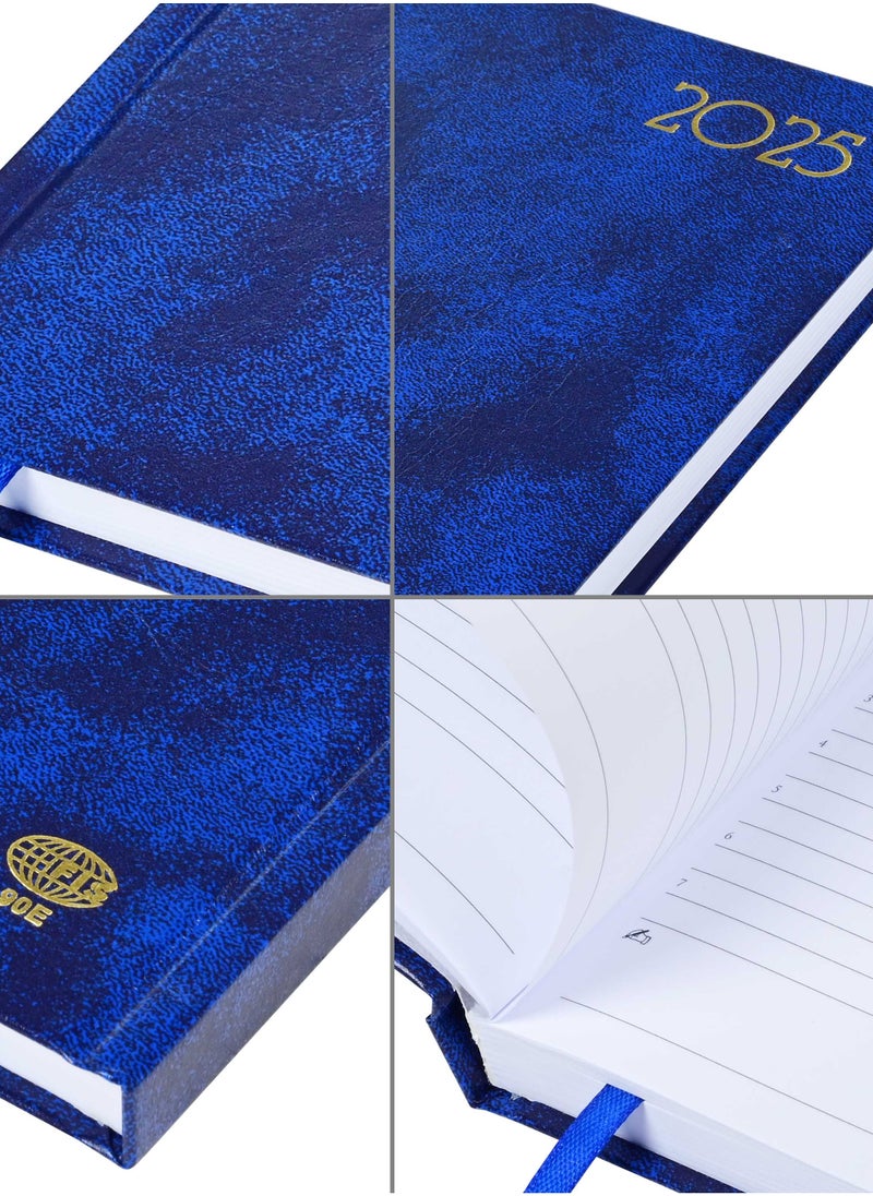 FIS FIS Diary 2025 English (Saturday & Sunday Combined) A5, Blue - FSDI90E25BL  - Image 5