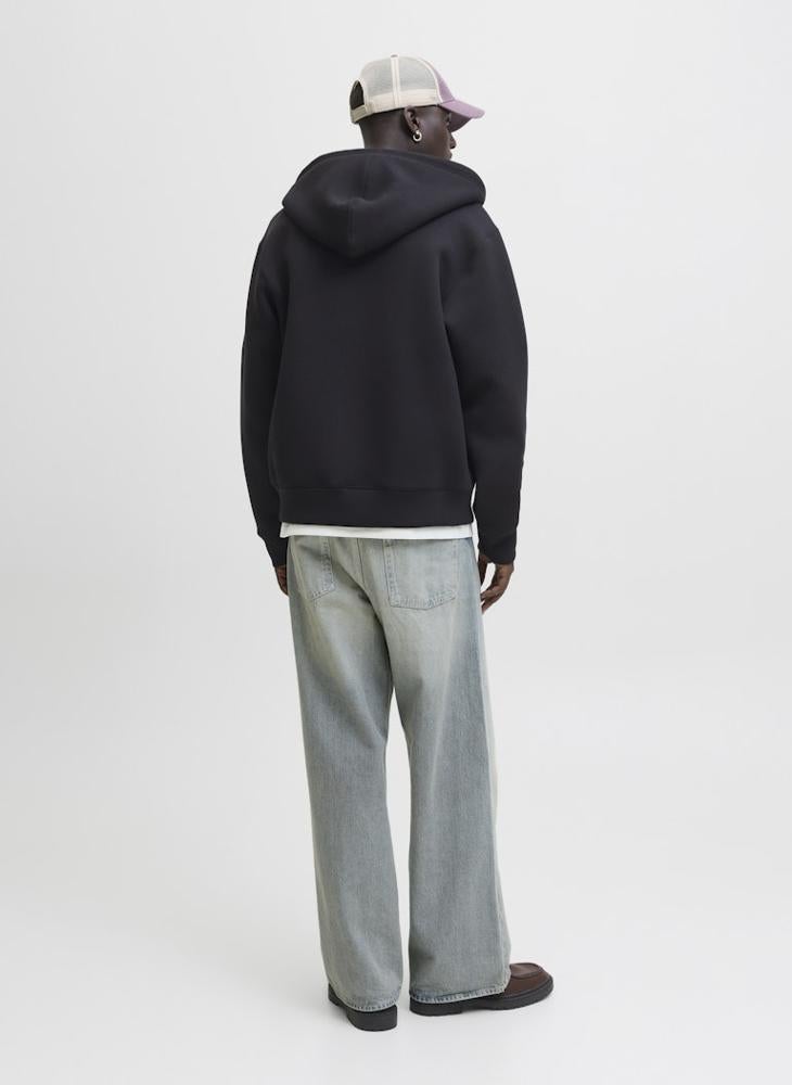 جاك اند جونز هودي أساسي بسحاب - Image 2