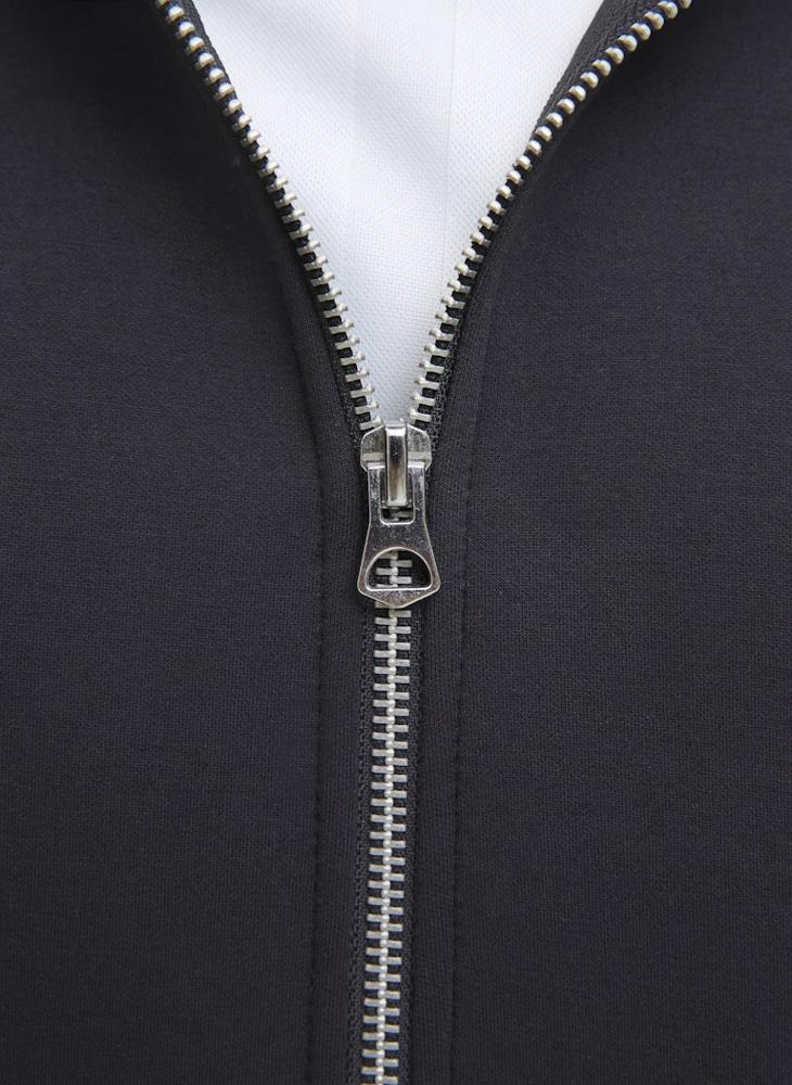 جاك اند جونز هودي أساسي بسحاب - Image 3