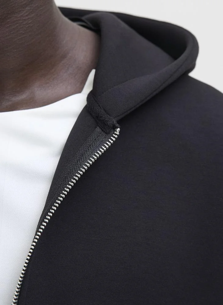 JACK & JONES Essential Zip Through Hoodie