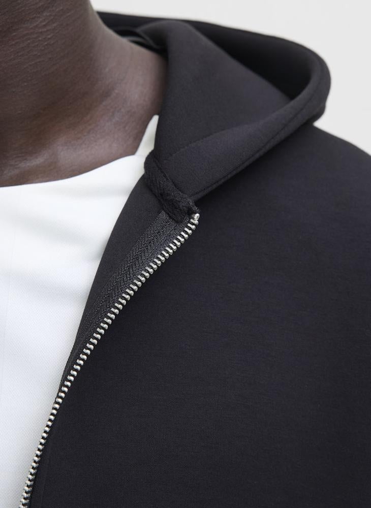 جاك اند جونز هودي أساسي بسحاب - Image 4