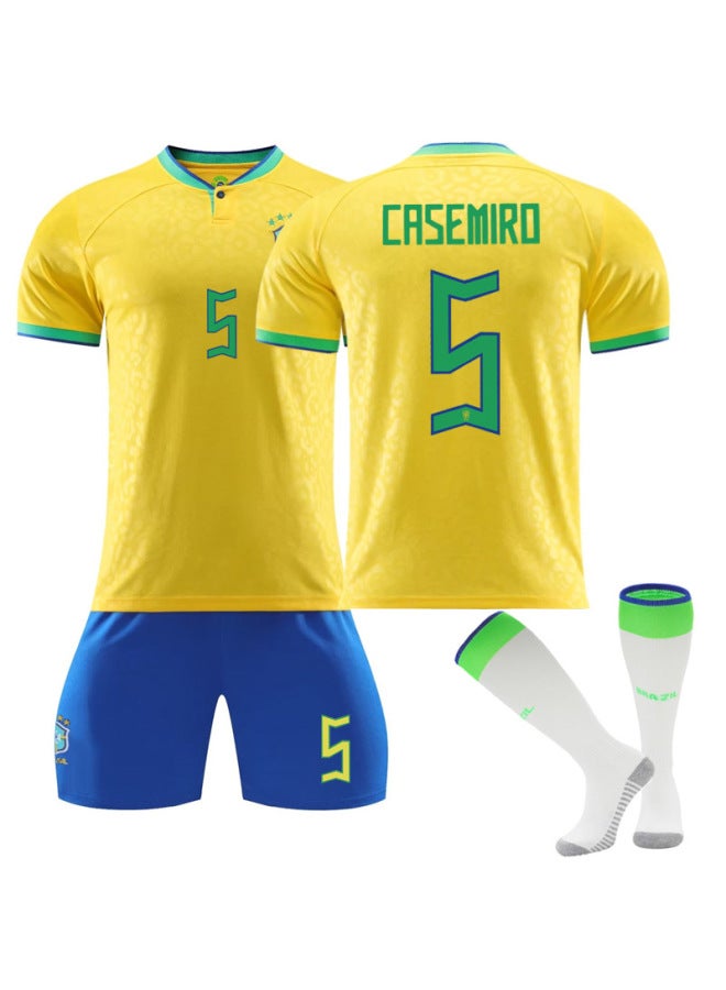 No. 5 With Socks Football Jersey - Image 1
