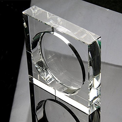 Amlong Crystal Large Square Crystal Ashtray with Gift Box, 6 x 6 inch (150mm X150mm), Clear - Image 3