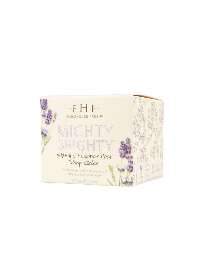 FarmHouse Fresh FarmHouse Fresh Mighty Brighty Vitamin C + Licorice Root Brightening Sleep Gelee, 1.7 fl. oz.  - Image 3