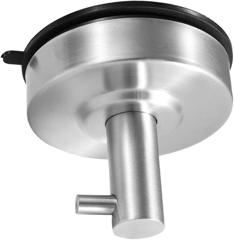 Stainless Steel Suction Cup Hooks For Bathroom Towel Robe Hanging Shower Wall Organizer - Image 1
