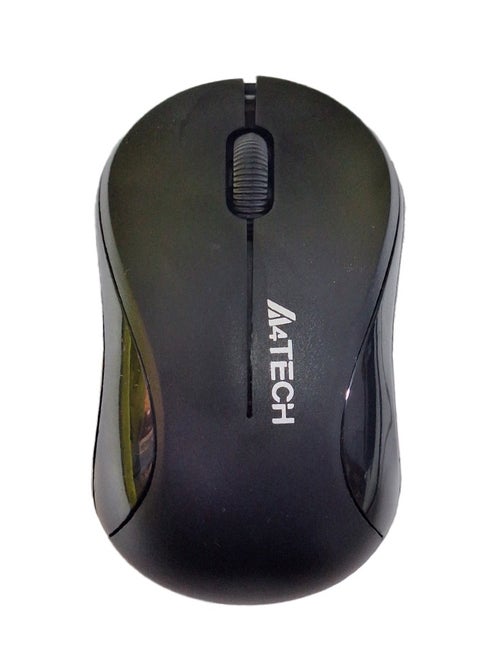 ماوس ميني لاسلكي لأجهزة الكمبيوتر المحمولة G3-270، 2.4 جيجا هرتز V-Track Mouse 1000 نقطة في البوصة، مسافة تصل إلى 10-15 متر، تتغير البطارية بهندسة موفرة للطاقة، بصري - أسود