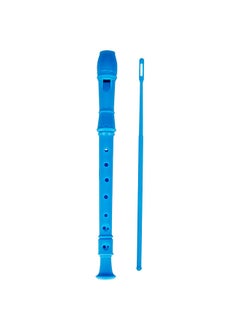 ABS Soprano Descant Recorder Clarinet 8 Holes German Style G Key with Fingering Chart Cleaning Stick for Kids Beginners