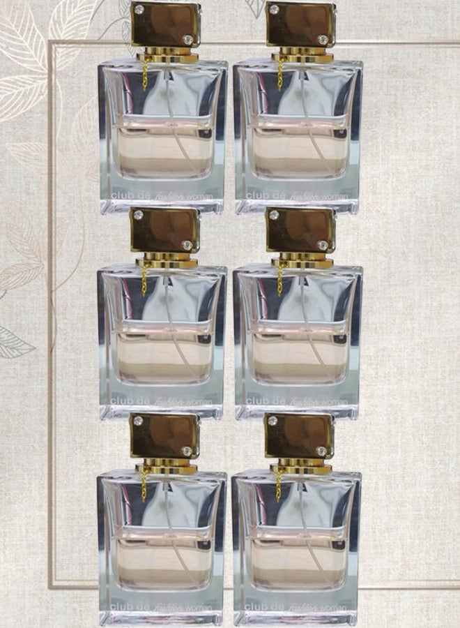 كلوب 6 قطع عطر دي فاشون للنساء 100 مل - Image 1