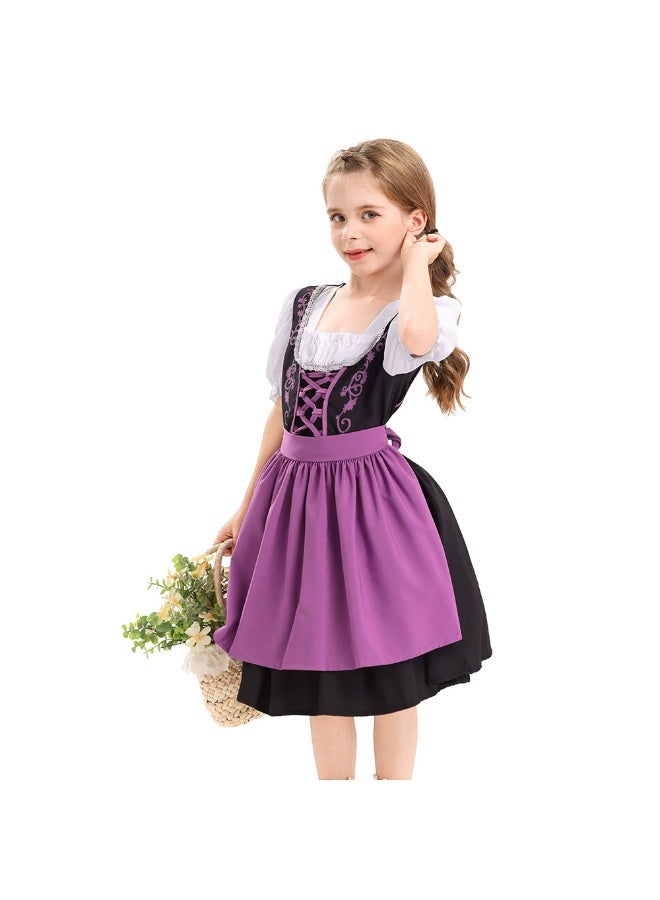 general German festival girls performance costumes, campus activities girls skirts - Image 2