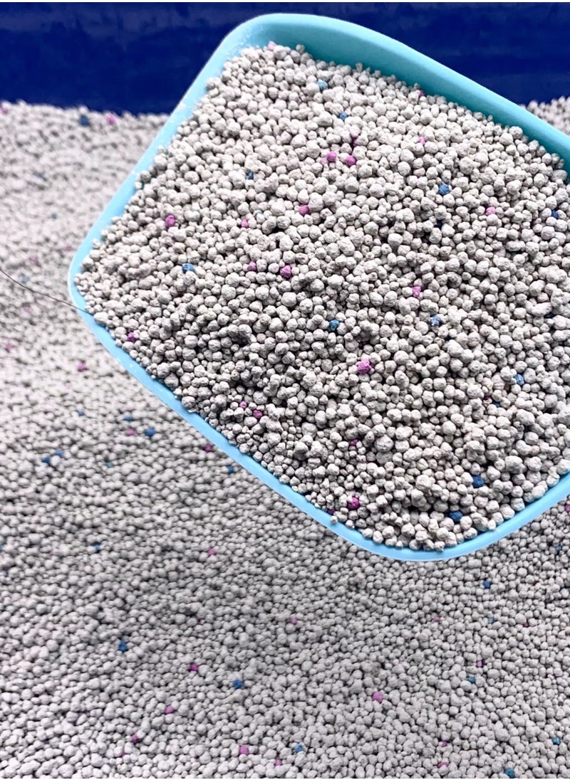 CUTE CAT Cat litter from Cute Cat with Lavender scent، 10 liters 2 Bags  - Image 2